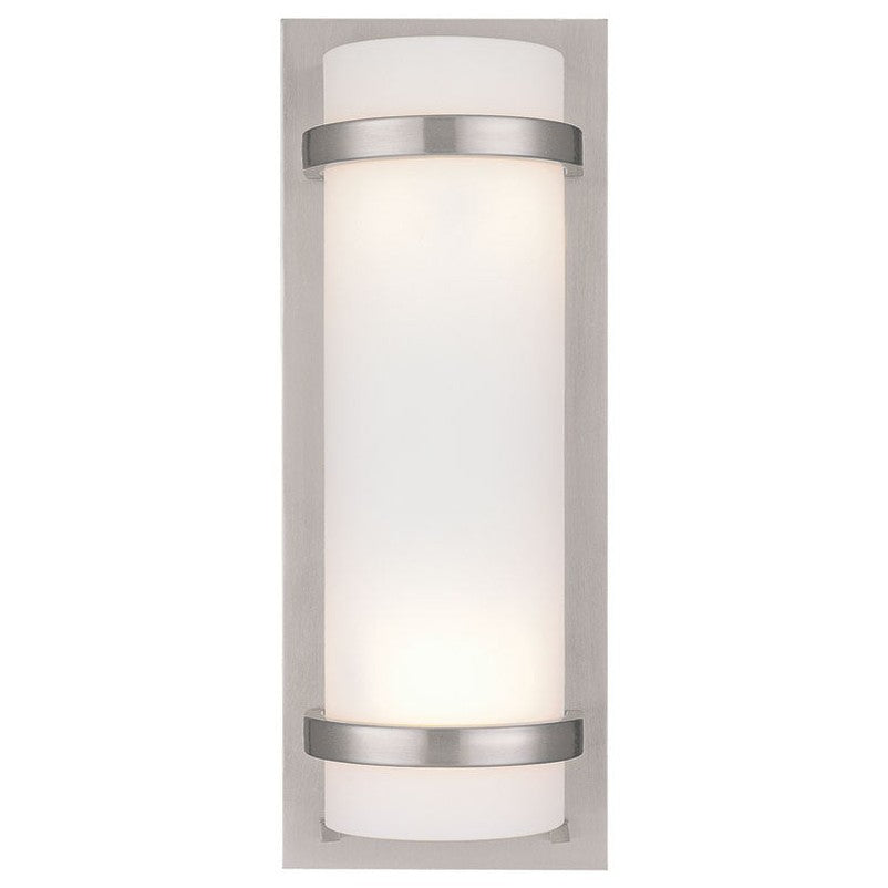 Minka-Lavery - 341-84 - Two Light Wall Sconce - Brushed Nickel