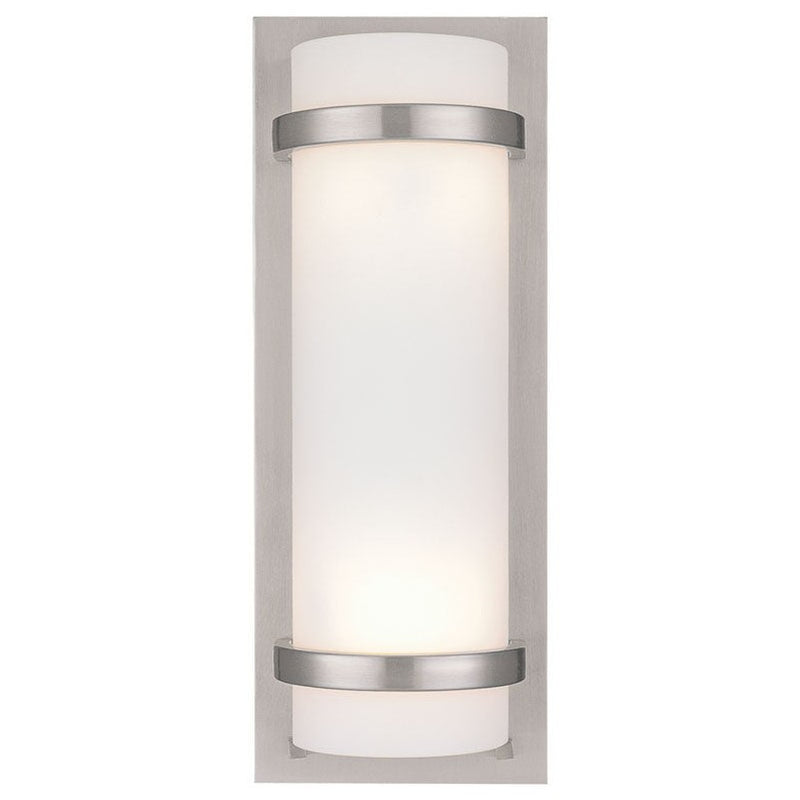 Minka-Lavery - 341-84 - Two Light Wall Sconce - Brushed Nickel