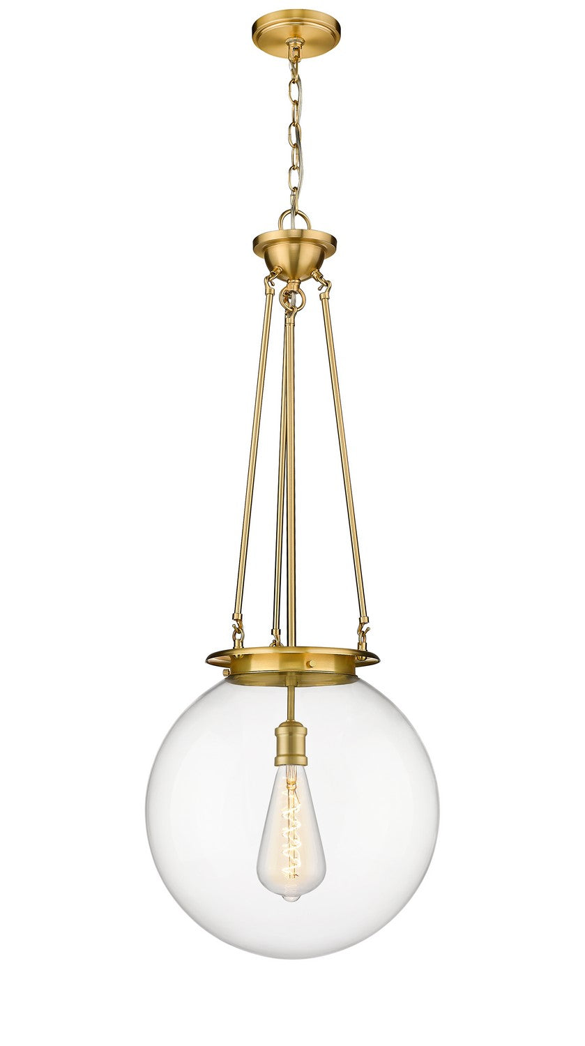 Innovations - 221-1P-SG-G202-16 - One Light Pendant - Essex - Satin Gold