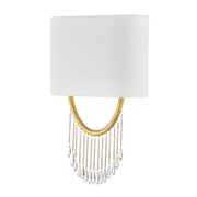 Corbett Lighting - 439-19-VB - Two Light Wall Sconce - Francesca - Vintage Brass
