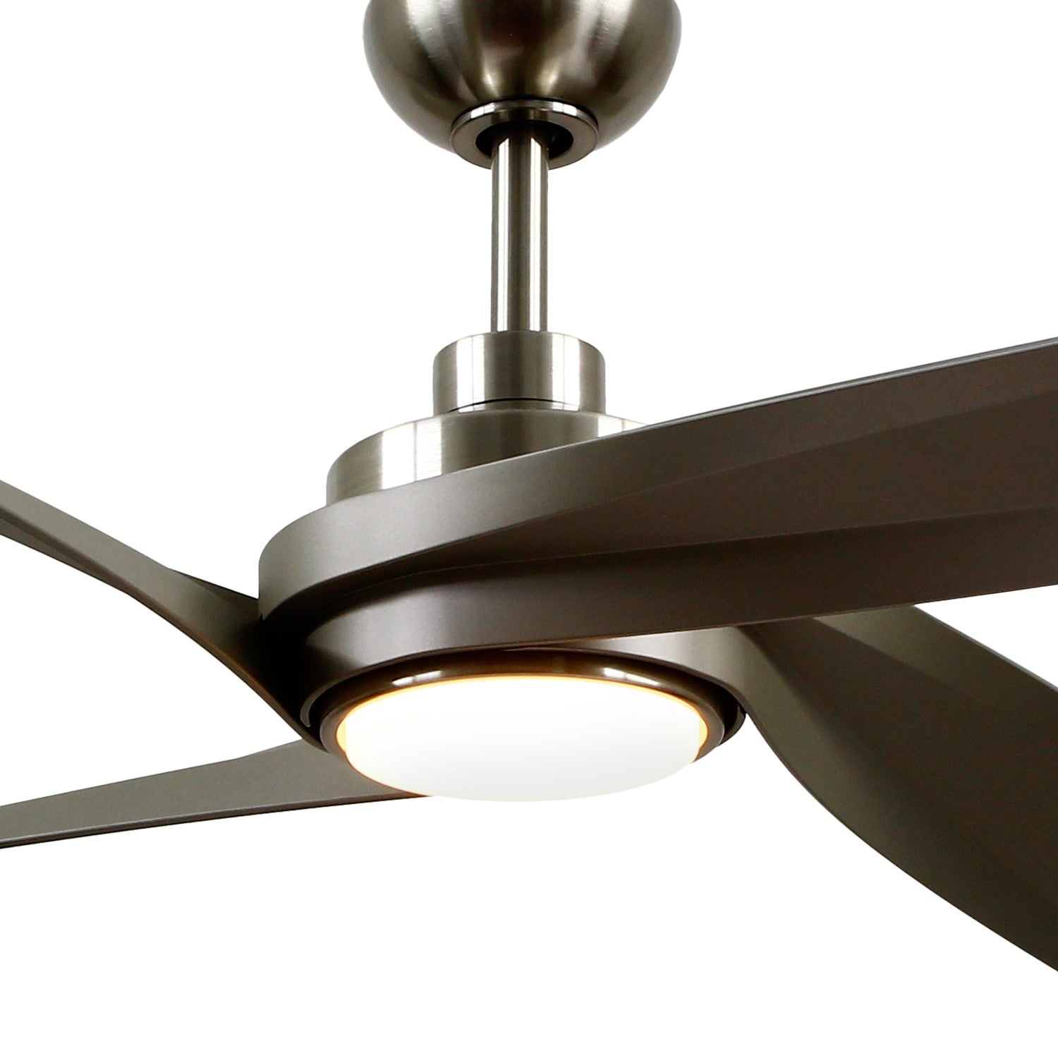 Kuzco Lighting - CF96956-BN - 56" Ceiling Fan - Horizon - Brushed Nickel