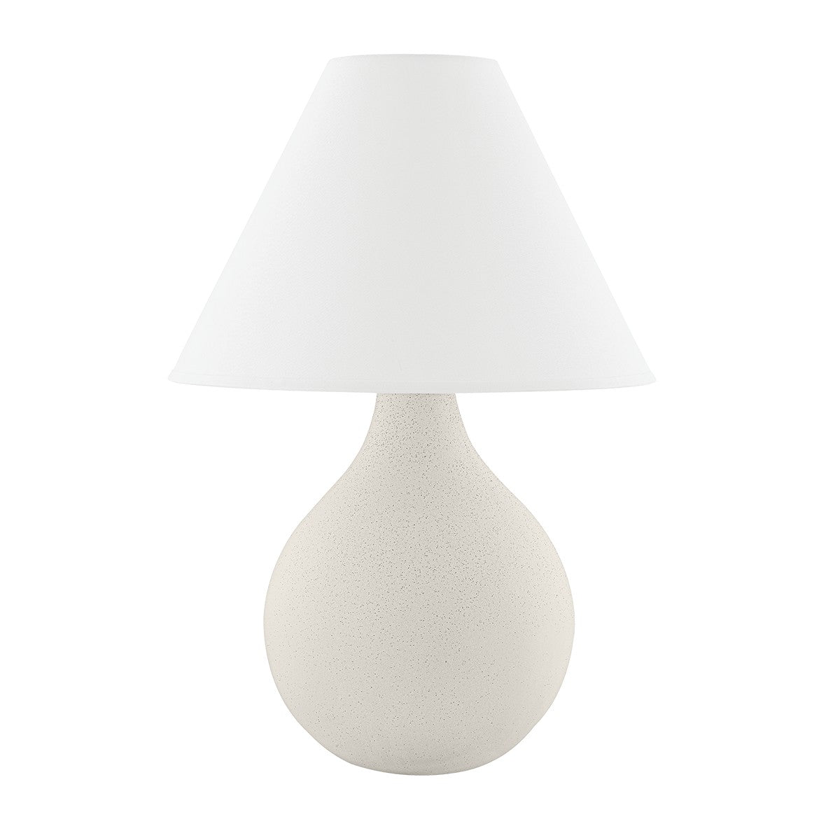 Mitzi - HL775201-AGB/CWK - One Light Table Lamp - Helena - Aged Brass/Ceramic Matte White Speck