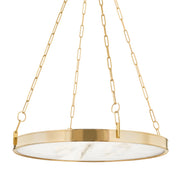 Hudson Valley - 7230-AGB - LED Chandelier - Kirby - Aged Brass