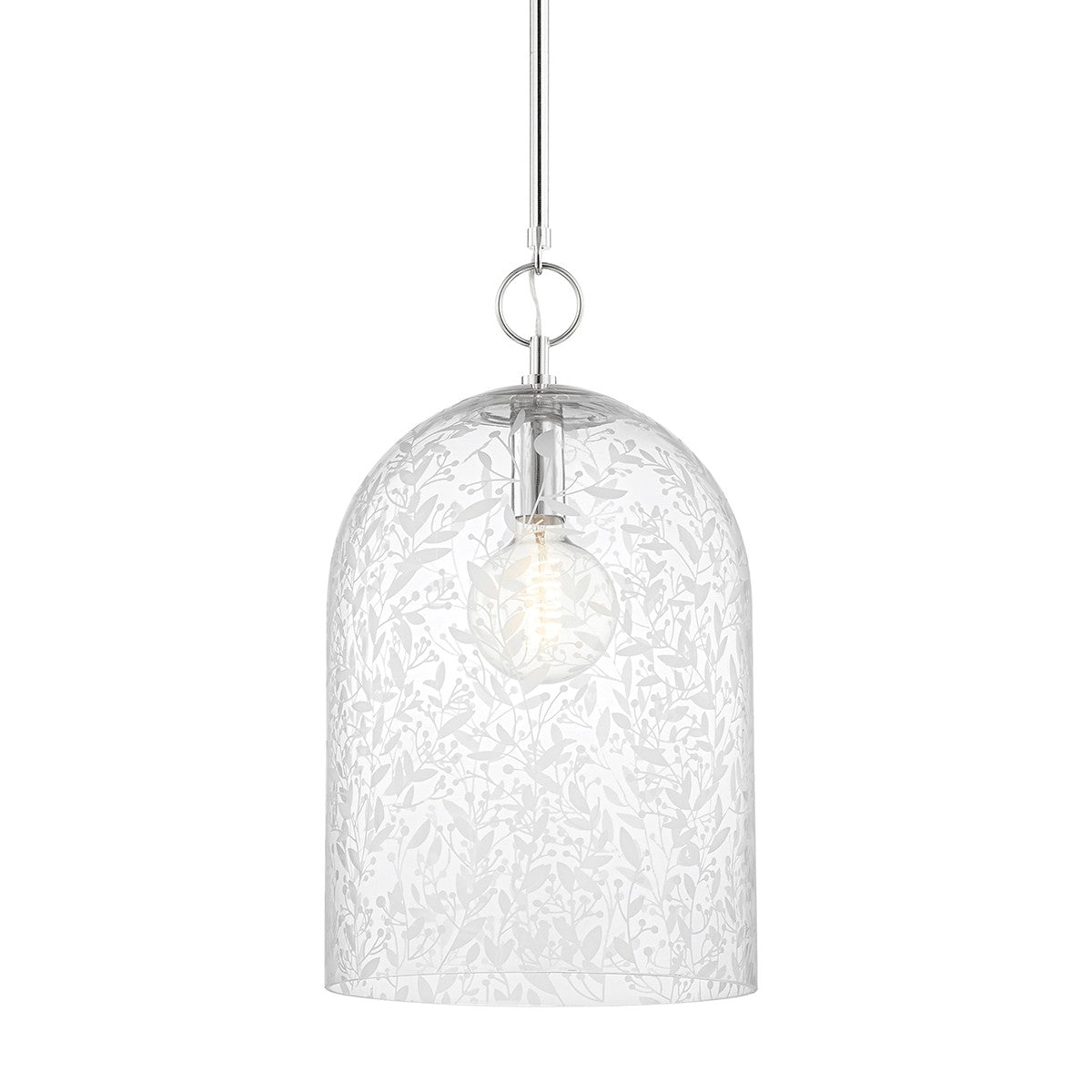 Hudson Valley - 7514-PN - One Light Pendant - Belleville - Polished Nickel