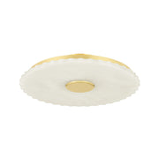 Hudson Valley - 9500-AGB - LED Flush Mount - Highland Falls - Aged Brass