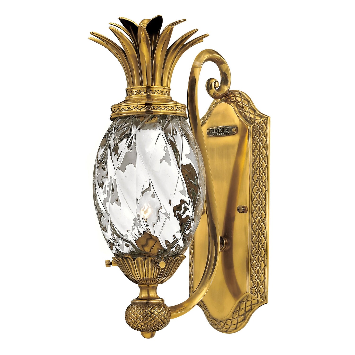 Hinkley - 4140BB - LED Wall Sconce - Plantation - Burnished Brass