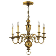 Hinkley - 4415BB - LED Foyer Pendant - Cambridge - Burnished Brass