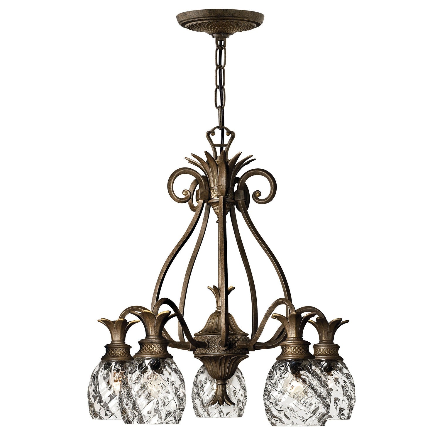 Hinkley - 4885PZ - LED Foyer Pendant - Plantation - Pearl Bronze