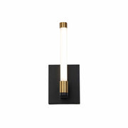 Artcraft - SC13081BB - LED Wall Sconce - Infiniti - Matte Black & Brass