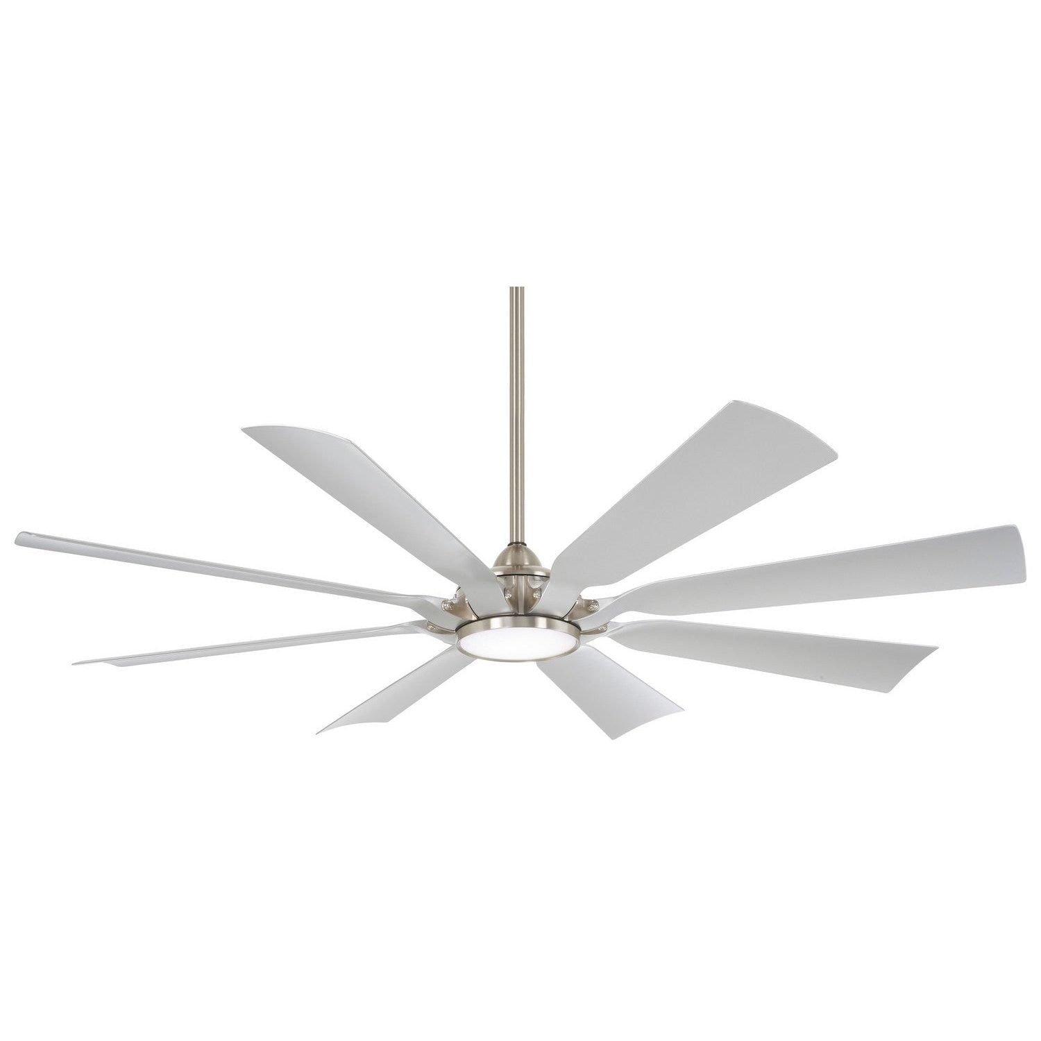 Minka Aire - F756L-BNW - 65" Ceiling Fan - Future - Brushed Nickel Wet