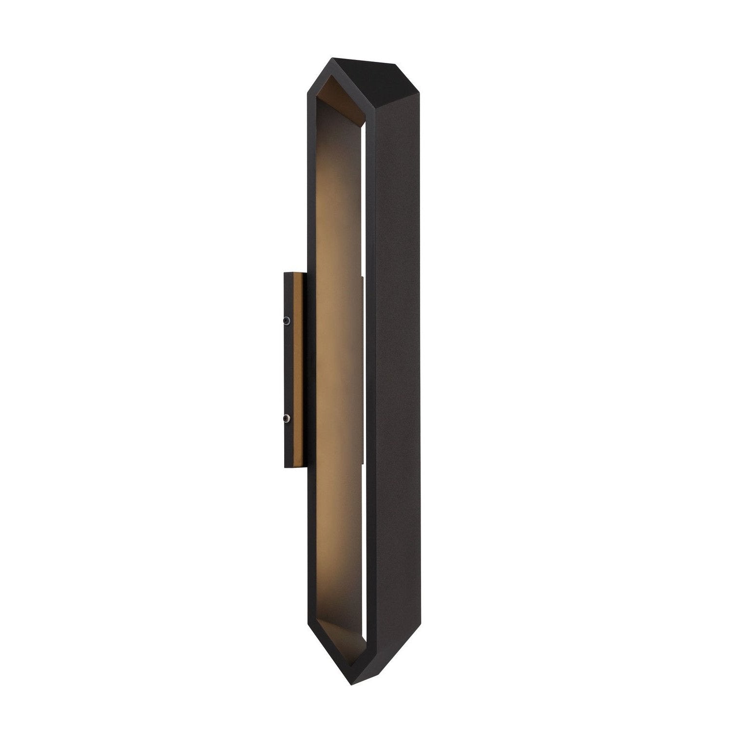 George Kovacs - P1210-066-L - LED Outdoor Wall Mount - Pitch - Coal