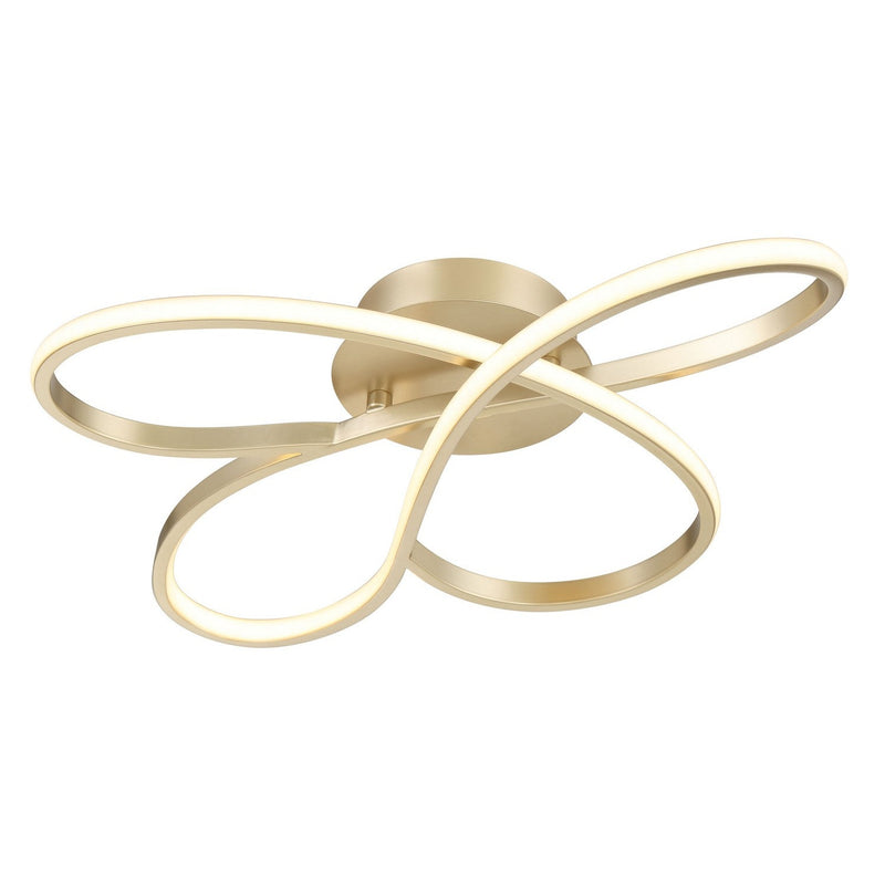 George Kovacs - P5434-697-L - LED Flush Mount - Astor - Soft Gold
