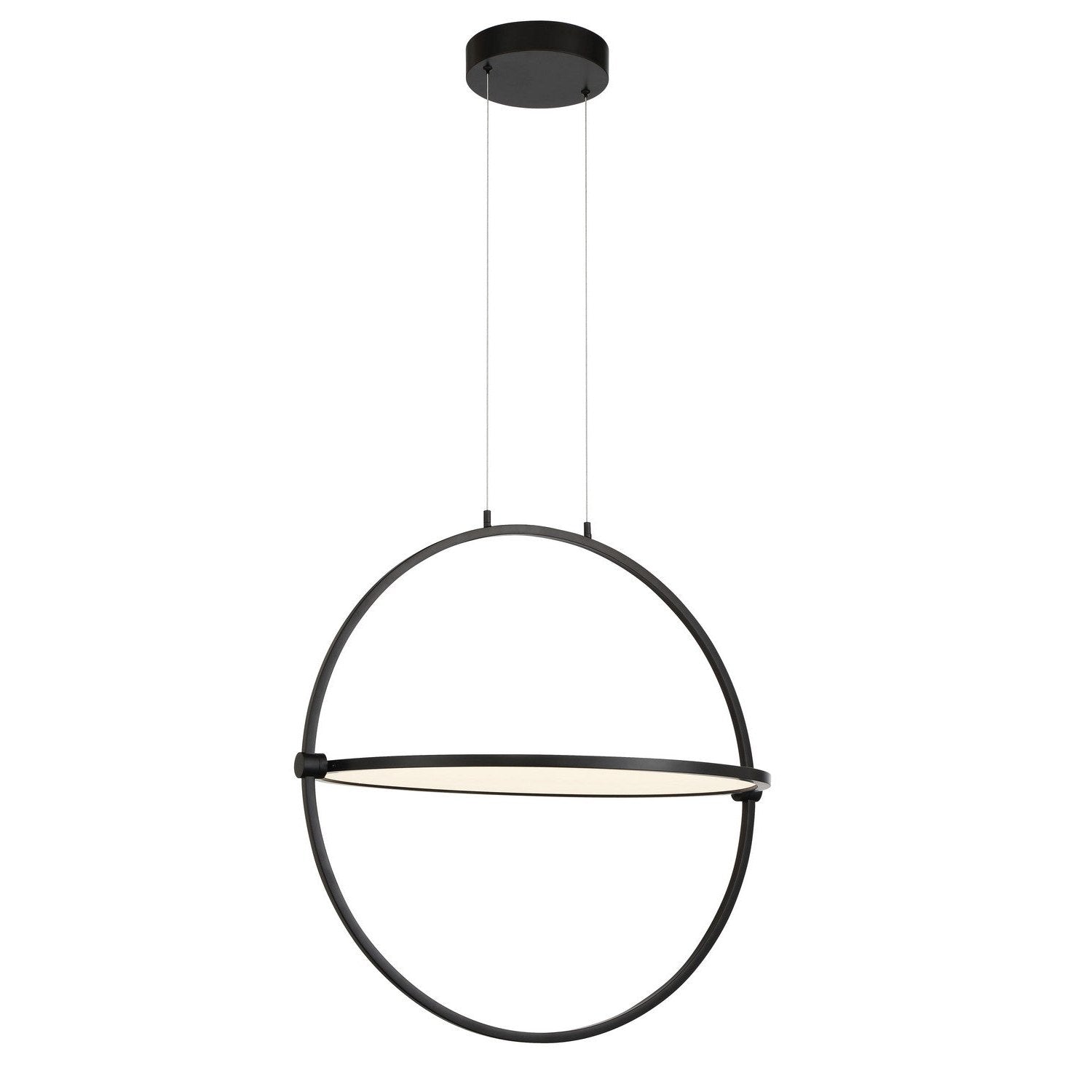 George Kovacs - P5540-66A-L - LED Pendant - Studio 23 - Coal