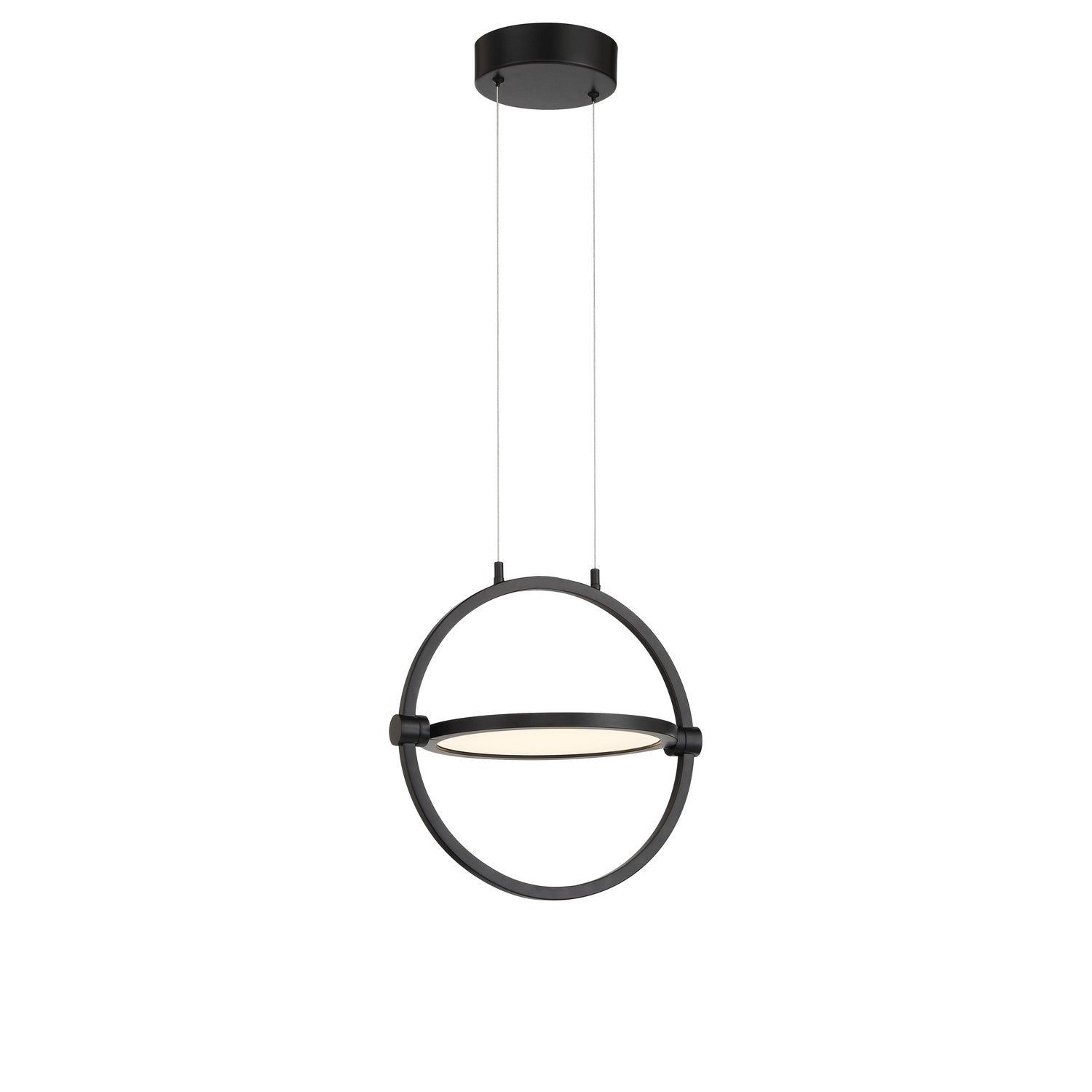 George Kovacs - P5542-66A-L - LED Pendant - Studio - Coal