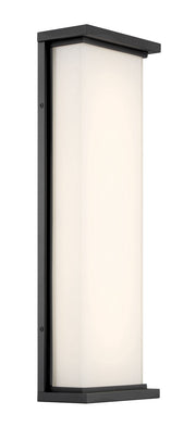 George Kovacs - P5563-066-L - LED Outdoor Wall Mount - Caption - Sand Coal