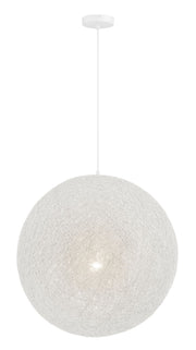 George Kovacs - P5571-44B - One Light Pendant - Entwined - Matte White