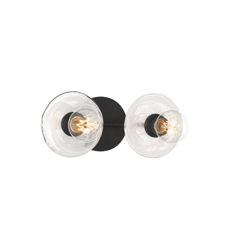 George Kovacs - P5611-66A - Two Light Bath Vanity - Vapors - Coal