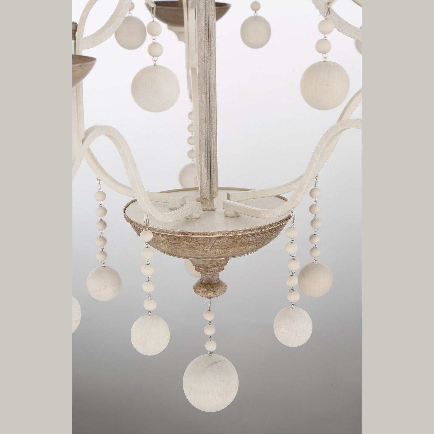 Minka-Lavery - 2663-717 - Three Light Chandelier - Colonial Charm - White Wash & Sun Dried Clay