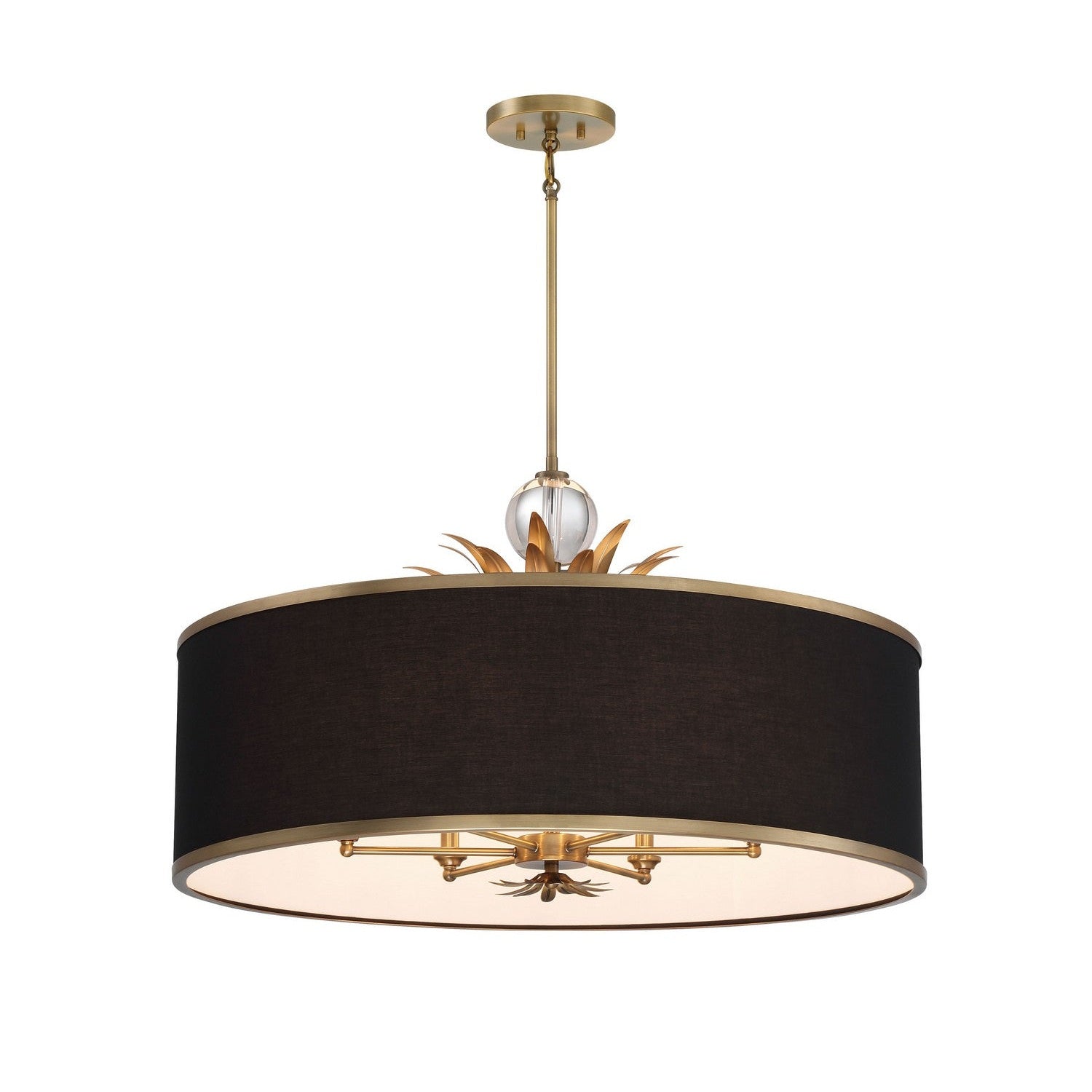 Minka-Lavery - 4586-672 - Six Light Pendant - Caprio - Natural Brushed Brass