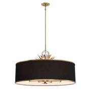 Minka-Lavery - 4588-672 - Eight Light Pendant - Caprio - Natural Brushed Brass