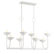 Minka-Lavery - 4718-892 - Eight Light Island Pendant - Ryton - Plaster White