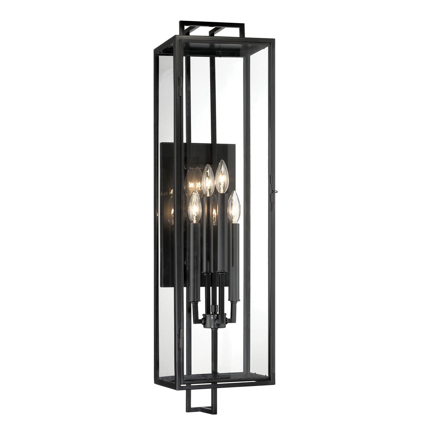 Minka-Lavery - 73332-66A - Four Light Outdoor Wall Mount - Knoll Road - Coal