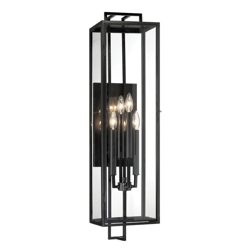 Minka-Lavery - 73332-66A - Four Light Outdoor Wall Mount - Knoll Road - Coal