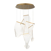 ET2 - E24875-133FG - LED Pendant - Rinkle - French Gold
