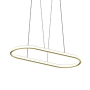 Sonneman - 2241.14 - LED Pendant - Luna - Brass