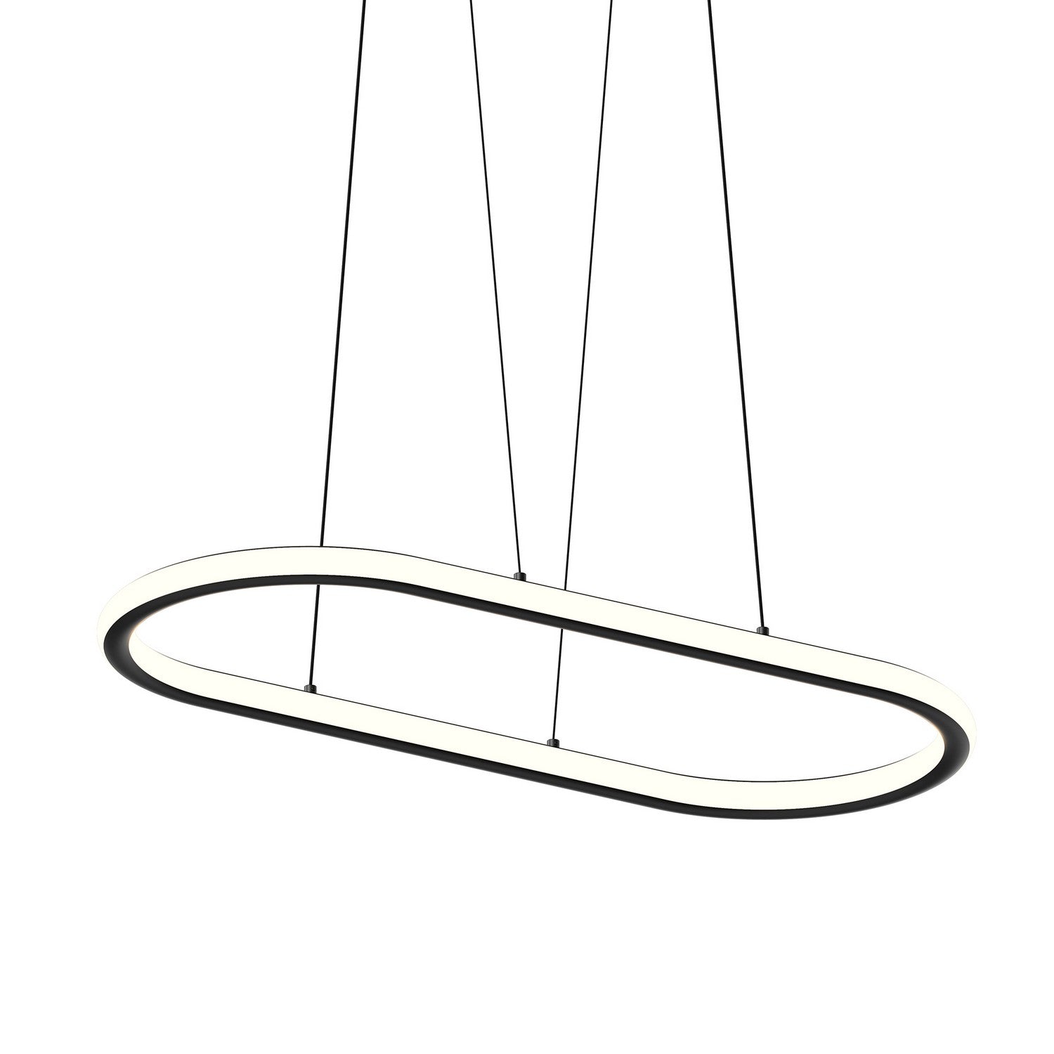 Sonneman - 2241.25 - LED Pendant - Luna - Satin Black