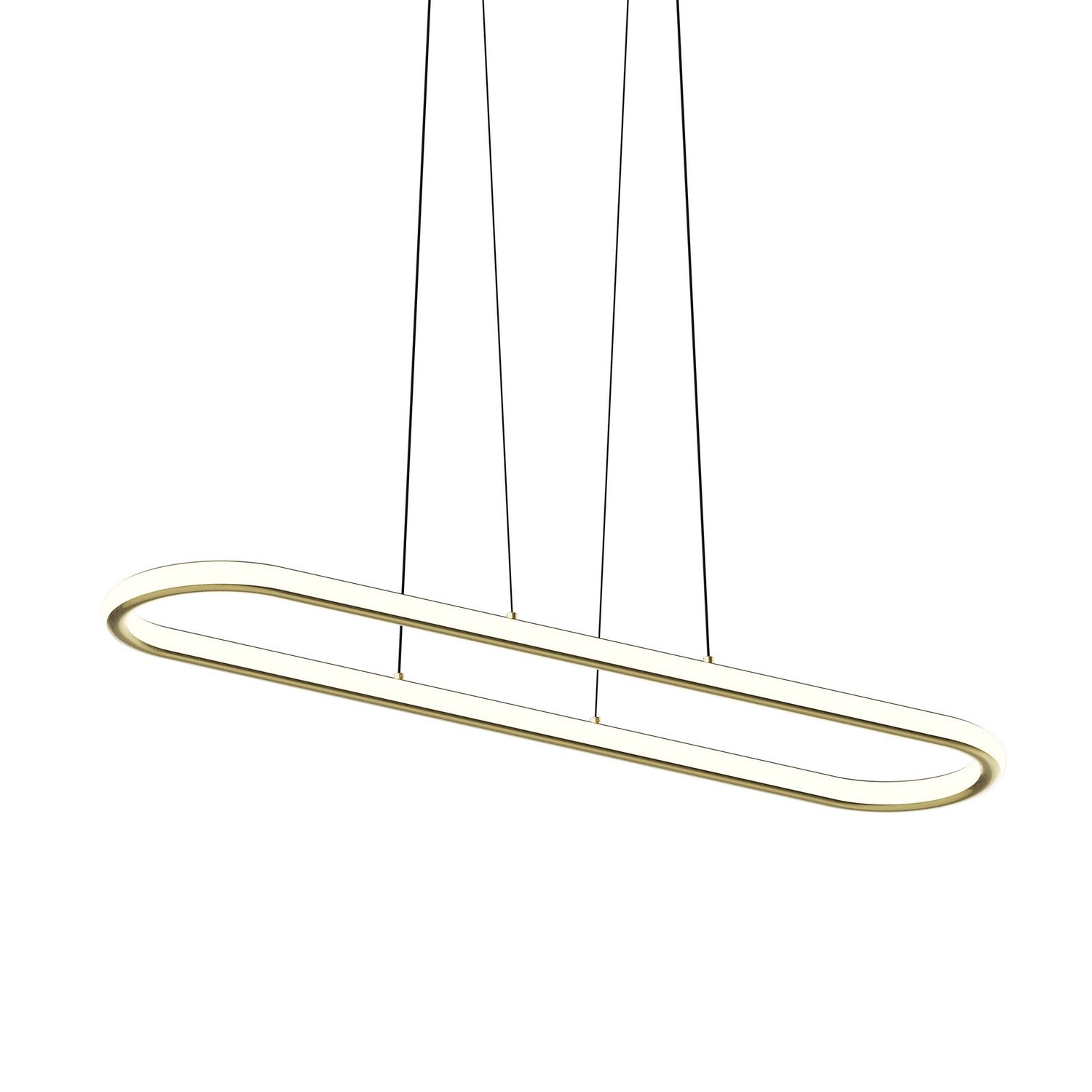Sonneman - 2242.14 - LED Pendant - Luna - Brass