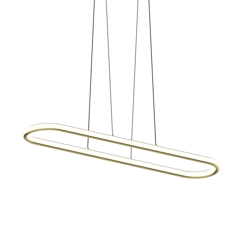 Sonneman - 2242.14 - LED Pendant - Luna - Brass
