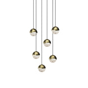 Sonneman - 2915.14-SML - LED Pendant - Grapes - Brass