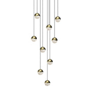 Sonneman - 2916.14-SML - LED Pendant - Grapes - Brass
