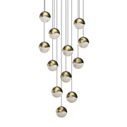 Sonneman - 2917.14-LRG - LED Pendant - Grapes - Brass