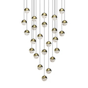 Sonneman - 2918.14-MED - LED Pendant - Grapes - Brass