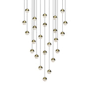 Sonneman - 2918.14-SML - LED Pendant - Grapes - Brass