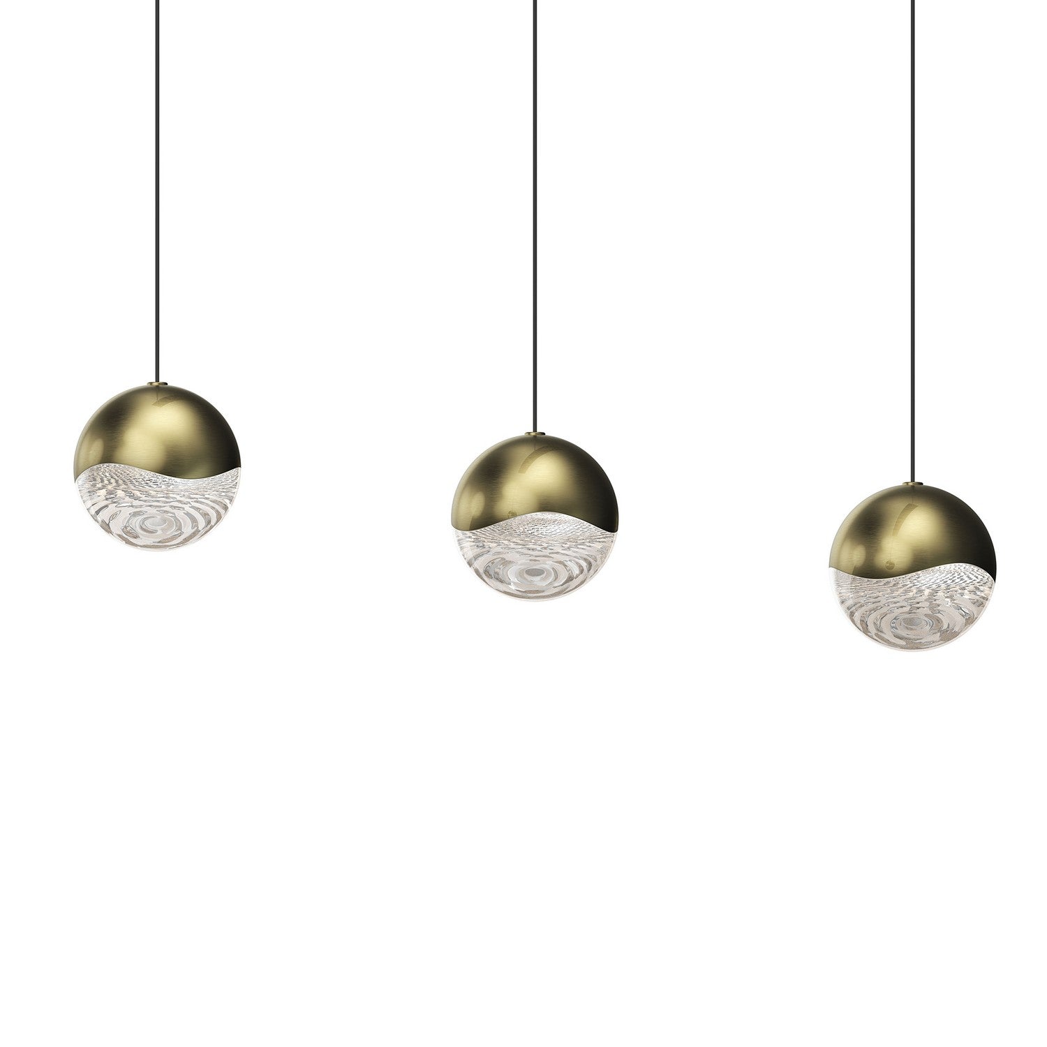 Sonneman - 2920.14-LRG - LED Pendant - Grapes - Brass