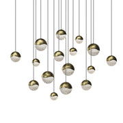Sonneman - 2923.14-AST - LED Pendant - Grapes - Brass