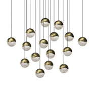 Sonneman - 2923.14-LRG - LED Pendant - Grapes - Brass
