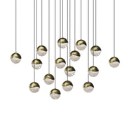 Sonneman - 2923.14-MED - LED Pendant - Grapes - Brass