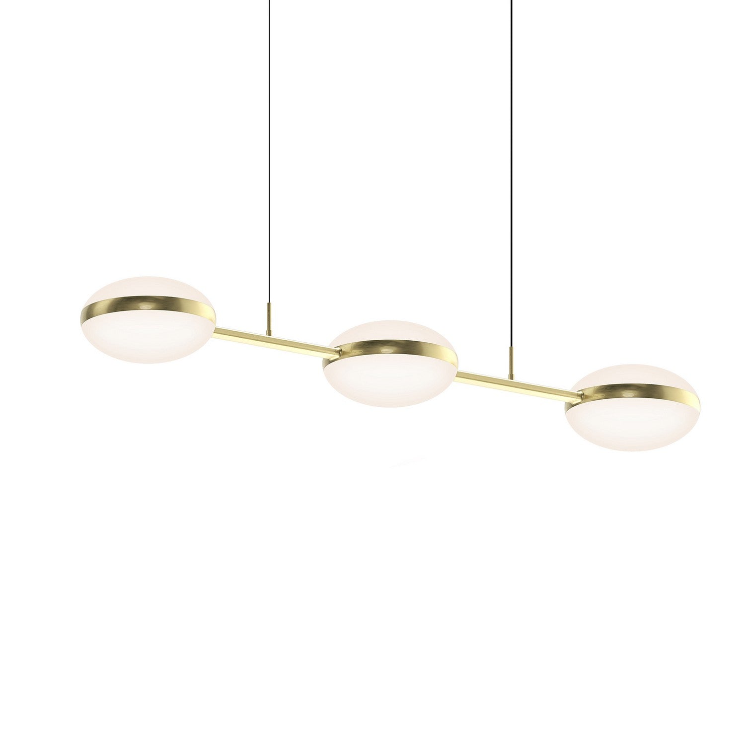 Sonneman - 3613.14 - LED Linear Pendant - Pillows - Brass