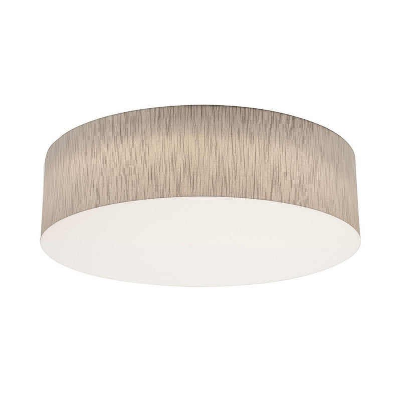 AFX Lighting - ANF2432MB-JT - Three Light Flush Mount - Anton - Jute