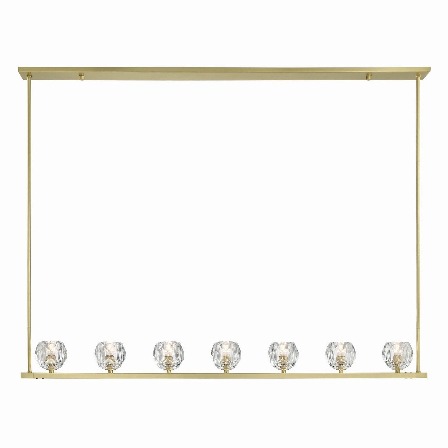 Crystorama - ARA-10267-SB - LED Chandelier - Aragon - Soft Brass