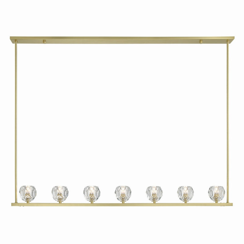 Crystorama - ARA-10267-SB - LED Chandelier - Aragon - Soft Brass