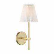 Crystorama - GAM-71001-AG - One Light Wall Sconce - Gamma - Aged Brass