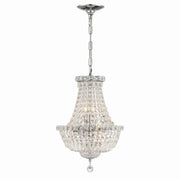 Crystorama - ROS-A1006-CH-CL-MWP - Five Light Mini Chandelier - Roslyn - Polished Chrome