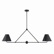 Crystorama - XAV-B9307-MK - Four Light Chandelier - Xavier - Matte Black