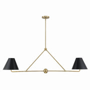 Crystorama - XAV-B9307-VG - Four Light Chandelier - Xavier - Vibrant Gold