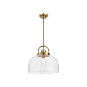 Alora - PD461101AG - One Light Pendant - Lancaster - Aged Gold
